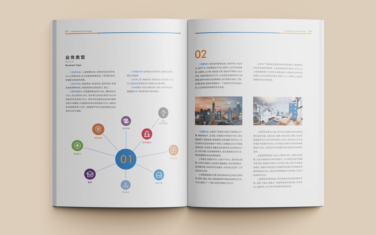 云南广电华广集团企业宣传画册设计-企业画册设计 第5张