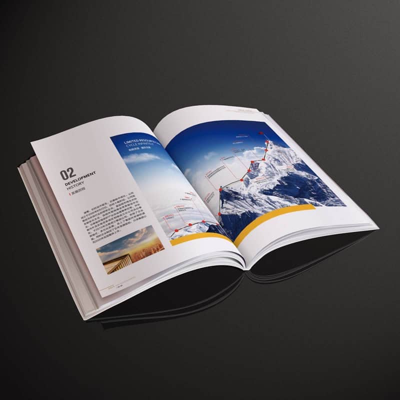 建筑施工企业宣传画册设计制作的基本流程-画册设计制作 第4张